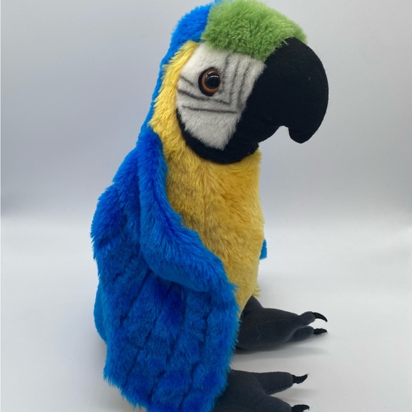Wild Republic Macaw Parrot 11" Plush
Blue Yellow Green Stuffed Animal Bird. - Picture 4 of 14